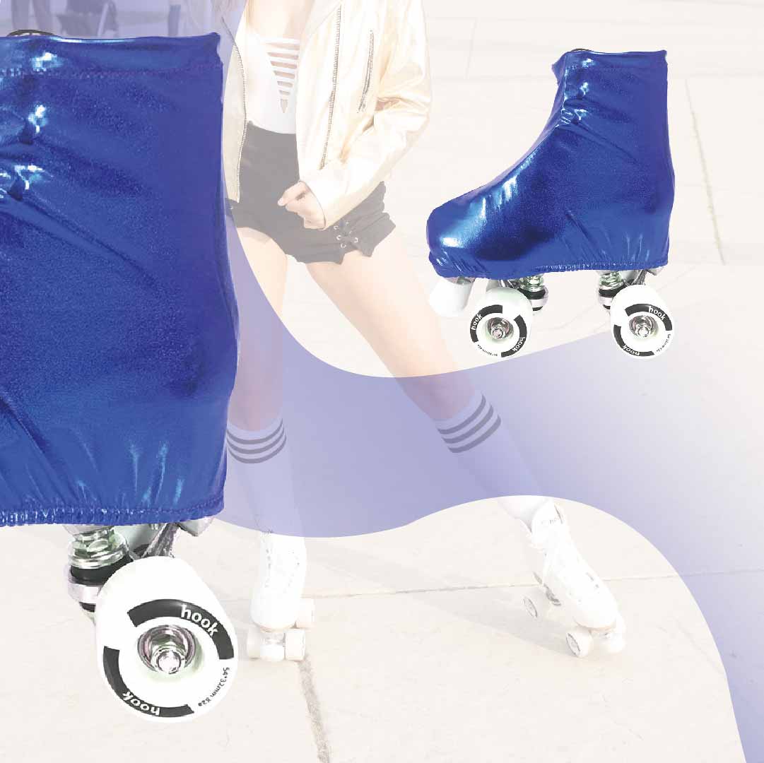 CUBRE PATINES HOOK AZUL - 4