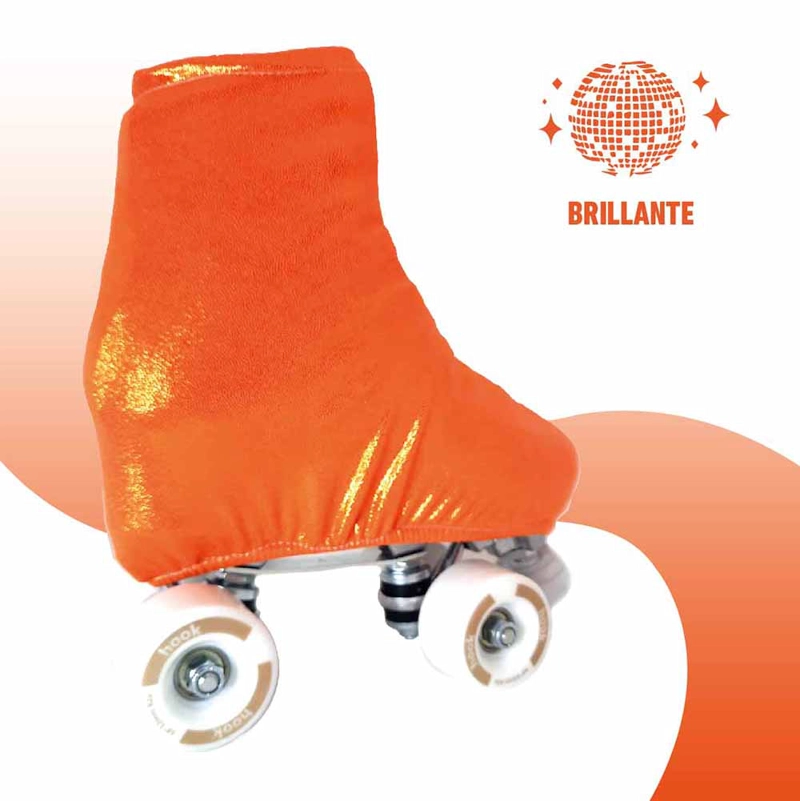 CUBRE PATINES HOOK NARANJA BRILLANTE - 2