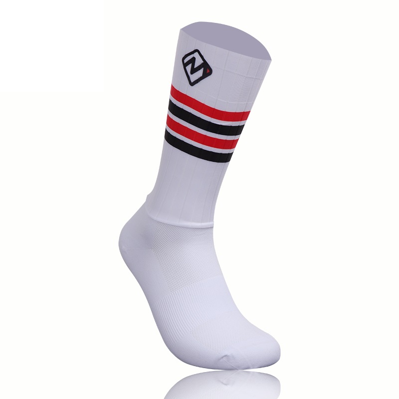 CALCETINES DEPORTIVOS MCYCLE MP005 WHITE BLUE - 3