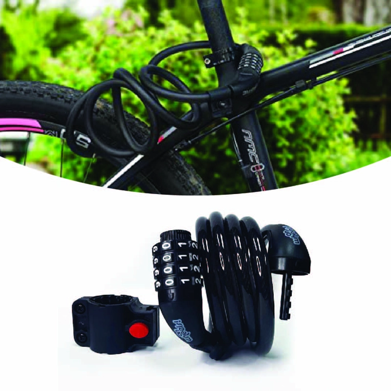 CANDADO ESPIRAL ON WHEELS ONWHEELS CON CLAVE 12X150 - 8