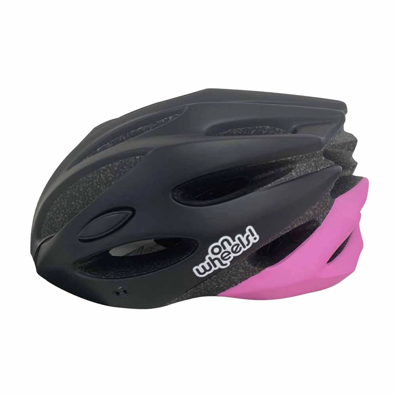 CASCO SPORT ONWHEELS NEGRO ROSADO - 4
