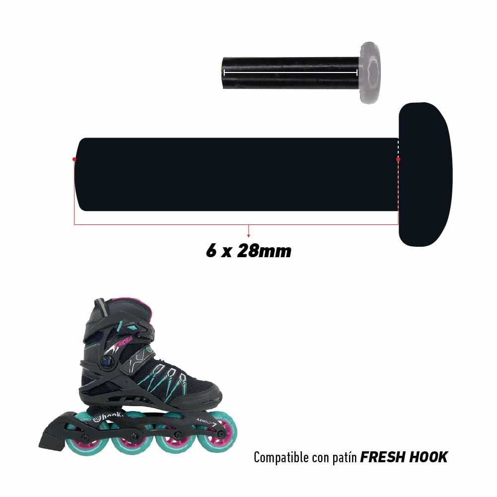 SET DE 8 PERNOS HOOK PATINES FRESH - 1