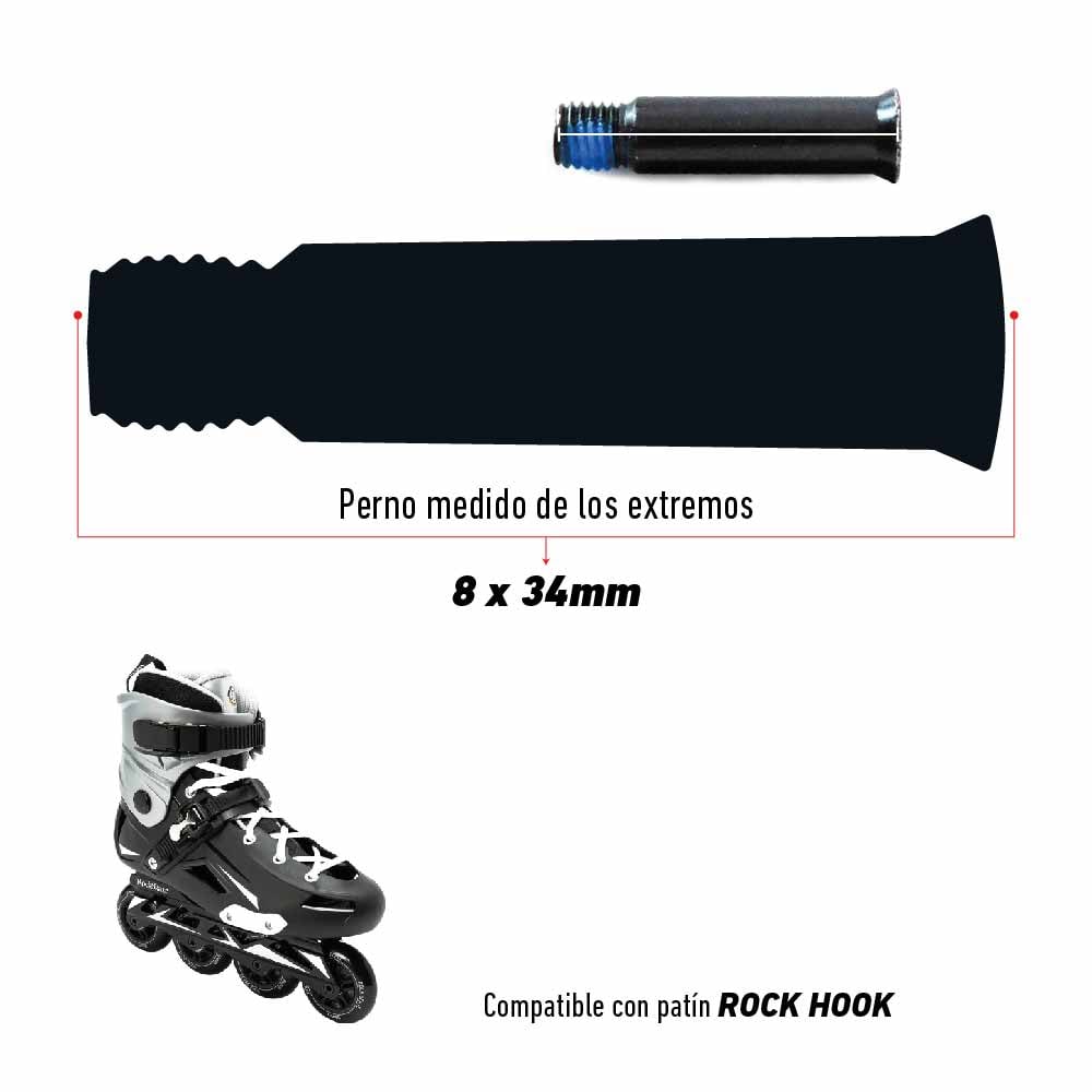 SET DE 8 PERNOS HOOK PATINES ROCK - 1