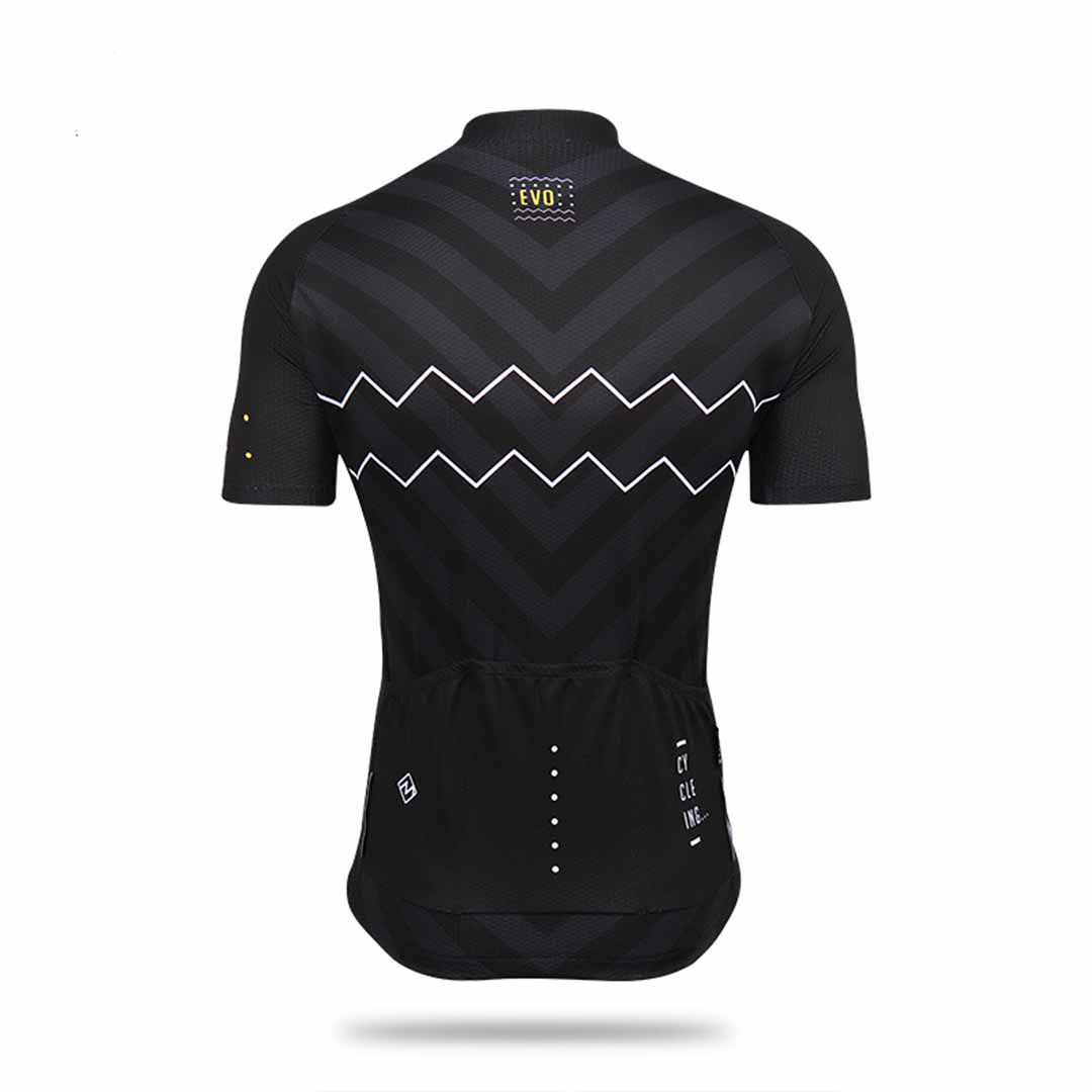 JERSEY CICLISMO UNISEX DAREVIE MANGA CORTA MY052 BLACKY - 3