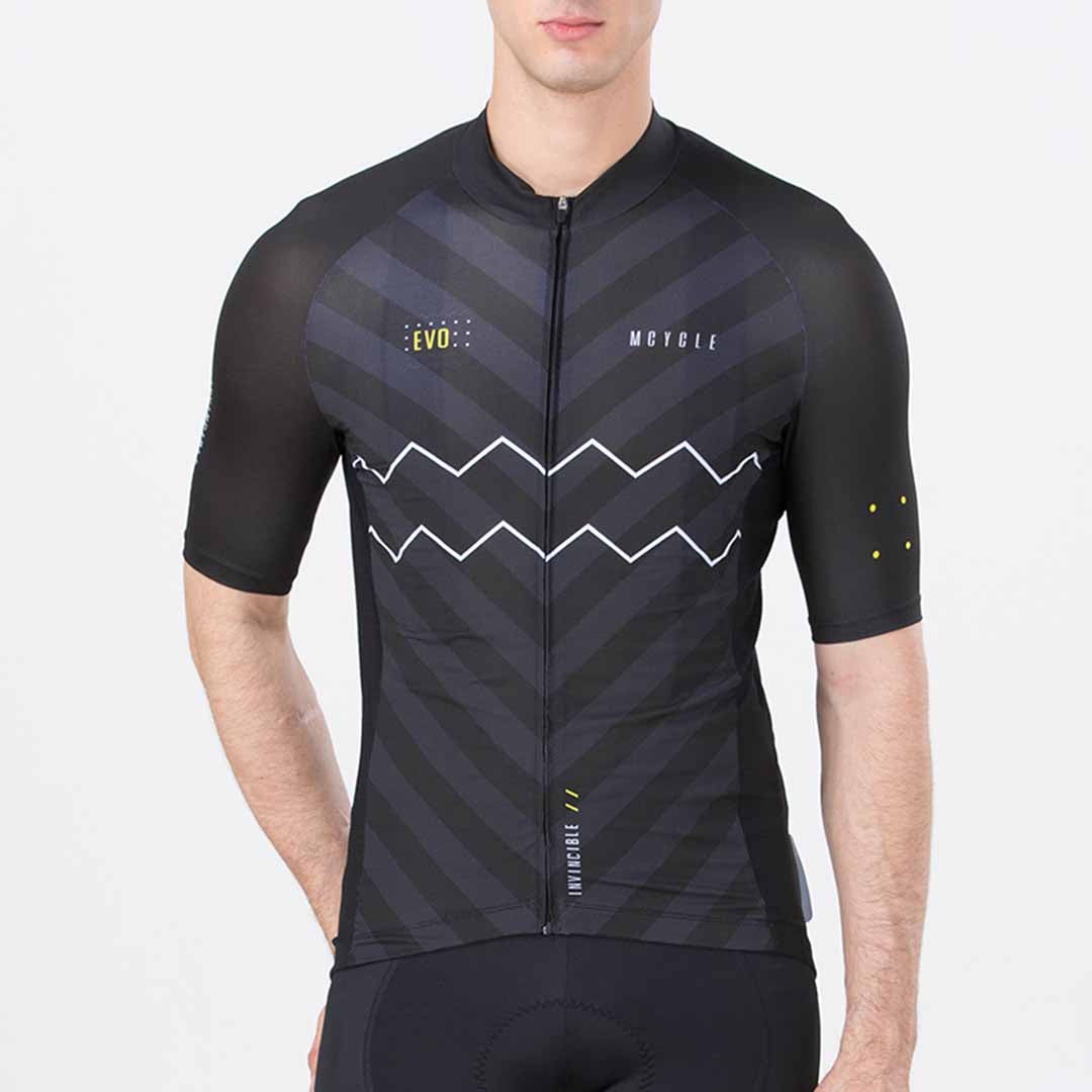 JERSEY CICLISMO UNISEX DAREVIE MANGA CORTA MY052 BLACKY - 4