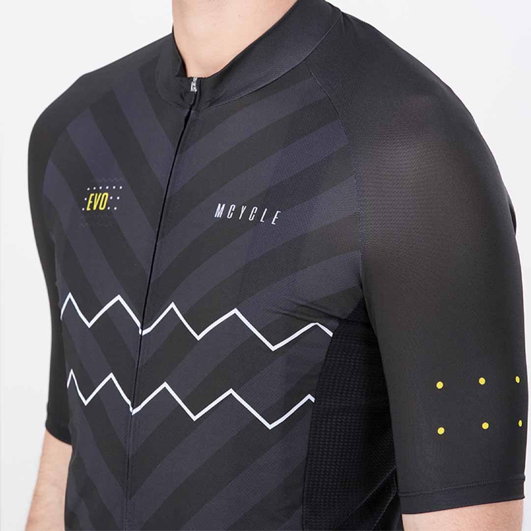 JERSEY CICLISMO UNISEX DAREVIE MANGA CORTA MY052 BLACKY - 5