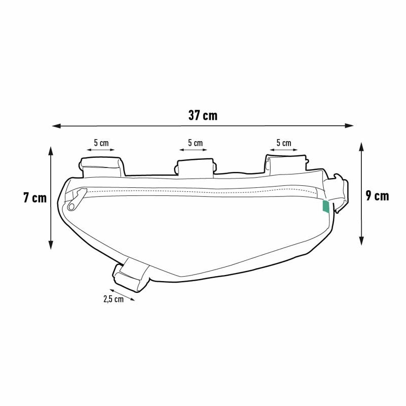 BOLSO PARA CUADRO ON WHEELS NYLON OW - 4