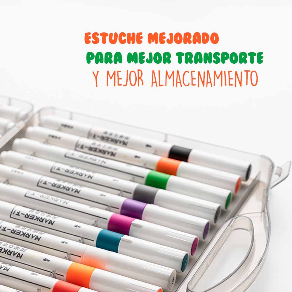 SET DE MARCADORES HIMI MIYA ACRILICOS 48 COLORES - 5