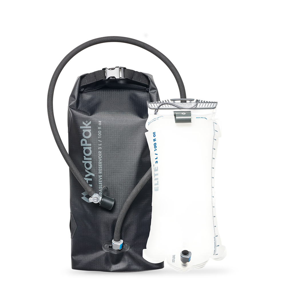 MOCHILA HYDRAPAK HYDRASLEEVE RESERVOIR 3L BLACK - 2