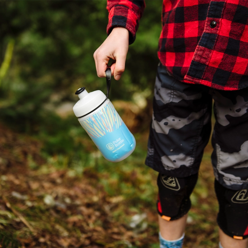 BOTELLA DE AGUA POLAR BOTTLE 12OZ KIDS CAMPFIRE NAVY - 4