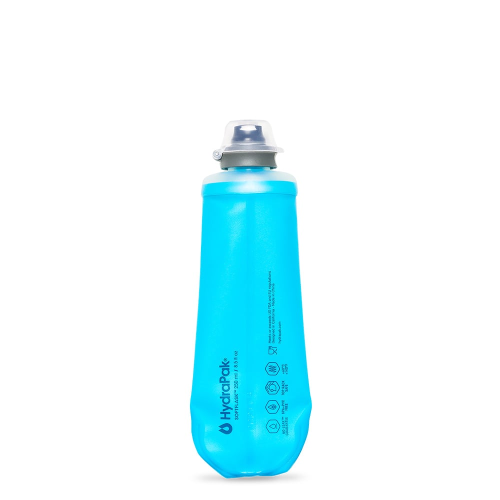 BOTELLA DE HIDRATACION HYDRAPAK 250ML SOFTFLASK MALIBU BLUE - 2