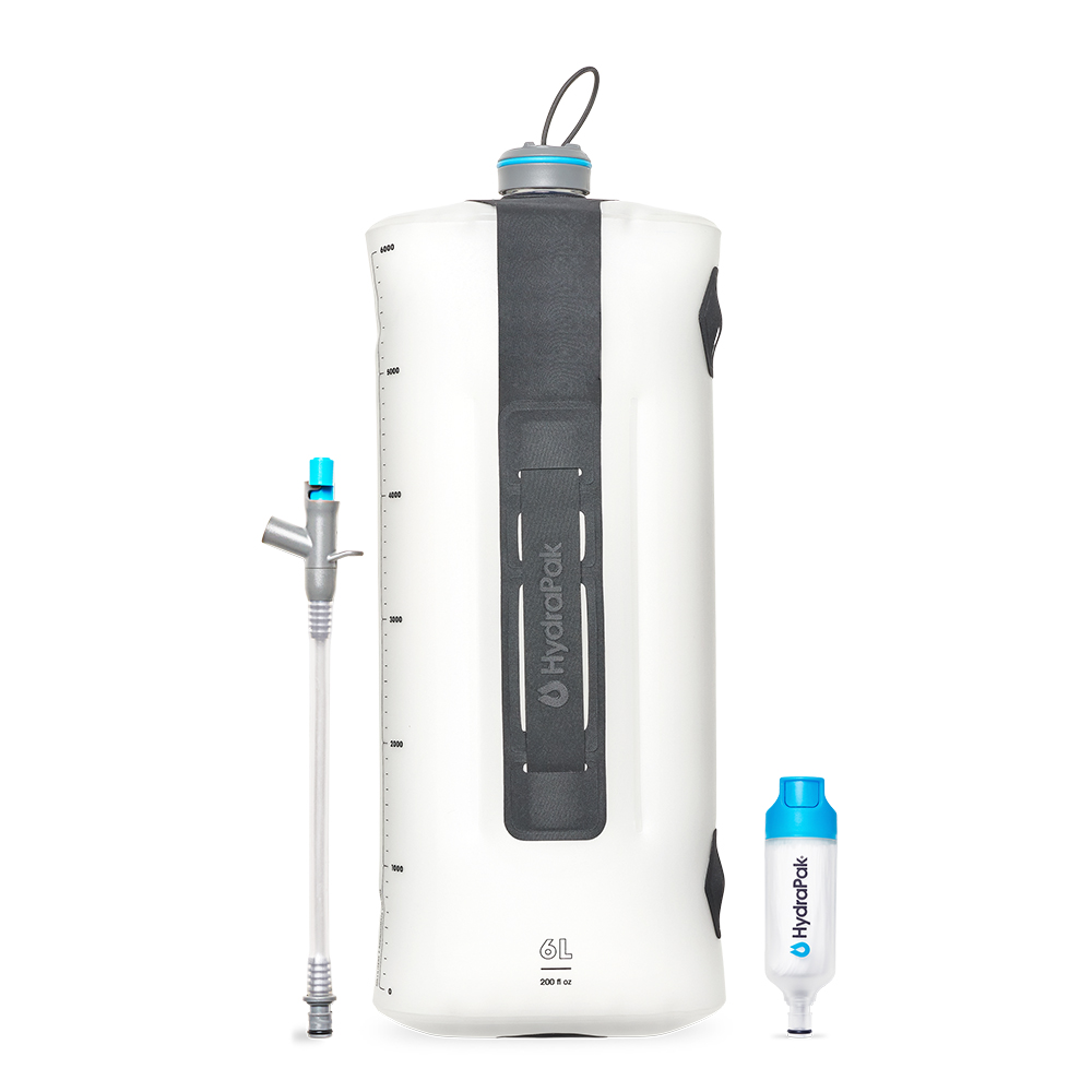 BOTELLA DE HIDRATACION HYDRAPAK 6L SEEKER GRAVITY FILTER KIT CLEAR - 3