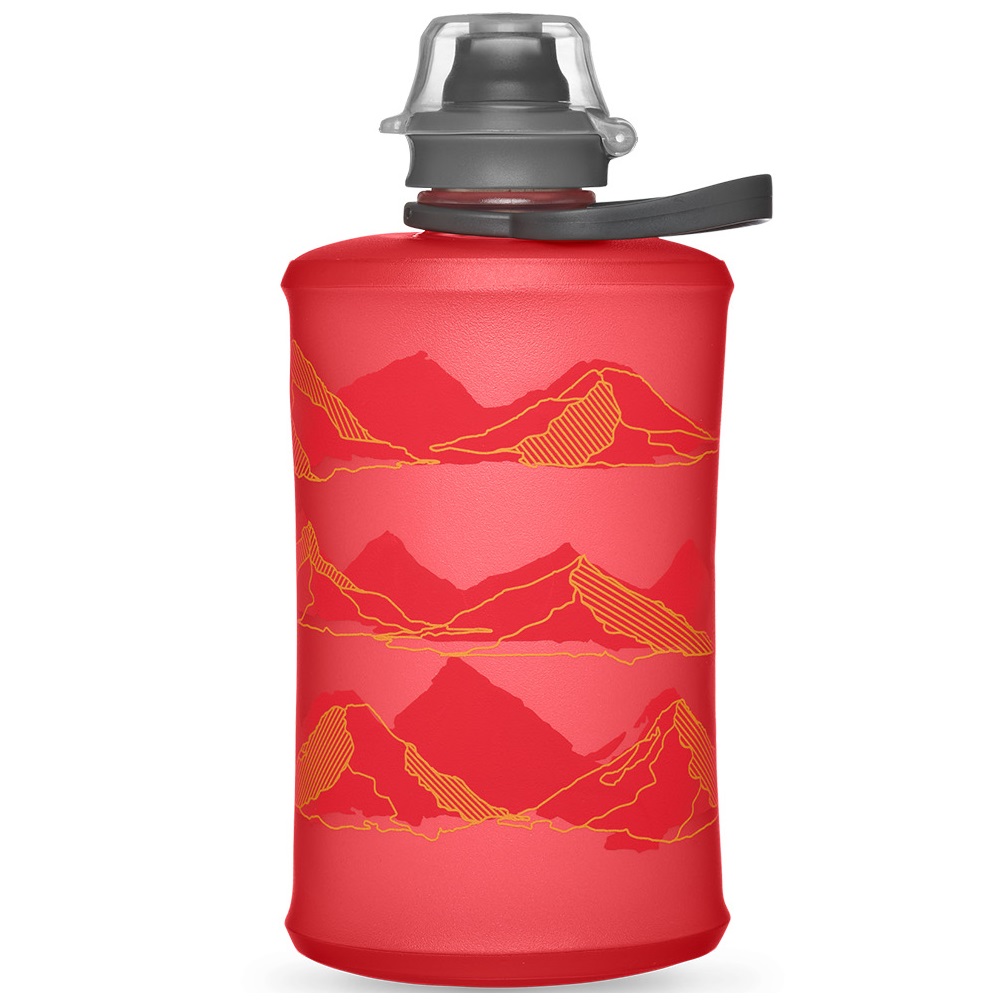 BOTELLA DE HIDRATACION HYDRAPAK 350ML STOW MOUNTAIN EDITION REDWOOD - 1