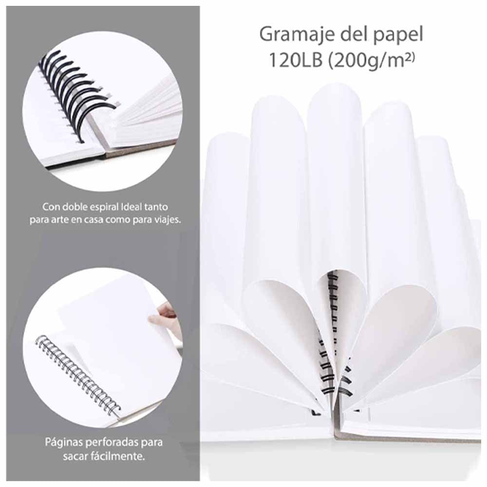 OHUHU BLOCK ESPIRAL PARA MARCADORES DE ALCOHOL - 2