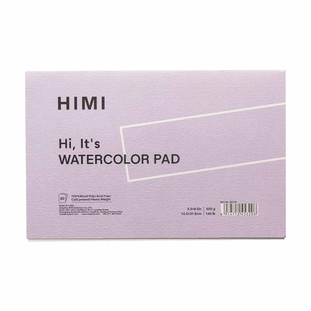 BLOCK HIMI PARA BOCETOS MIYA 14.0*21.6CM 300G BLUE PURPLE - 1