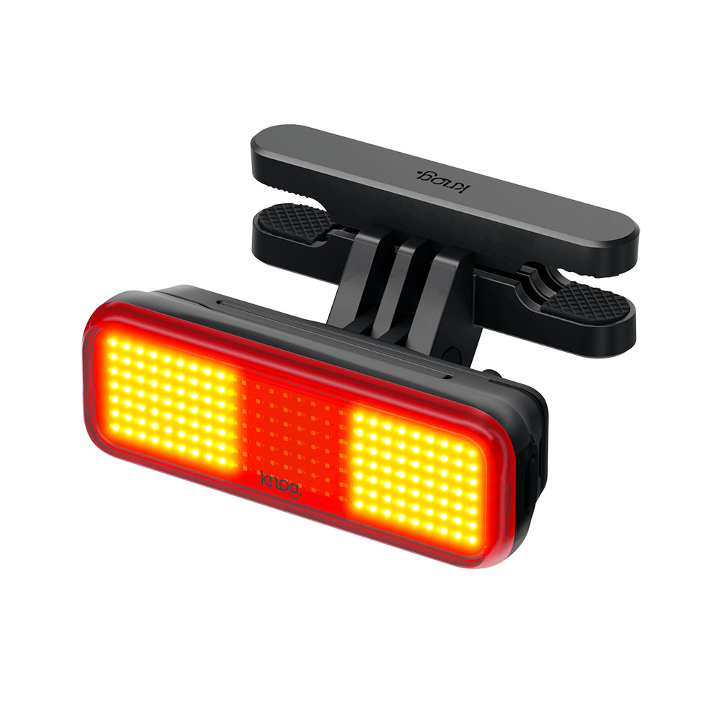 LUZ TRASERA KNOG PARA BICICLETA CON MONTAJE PARA SILLIN - 2