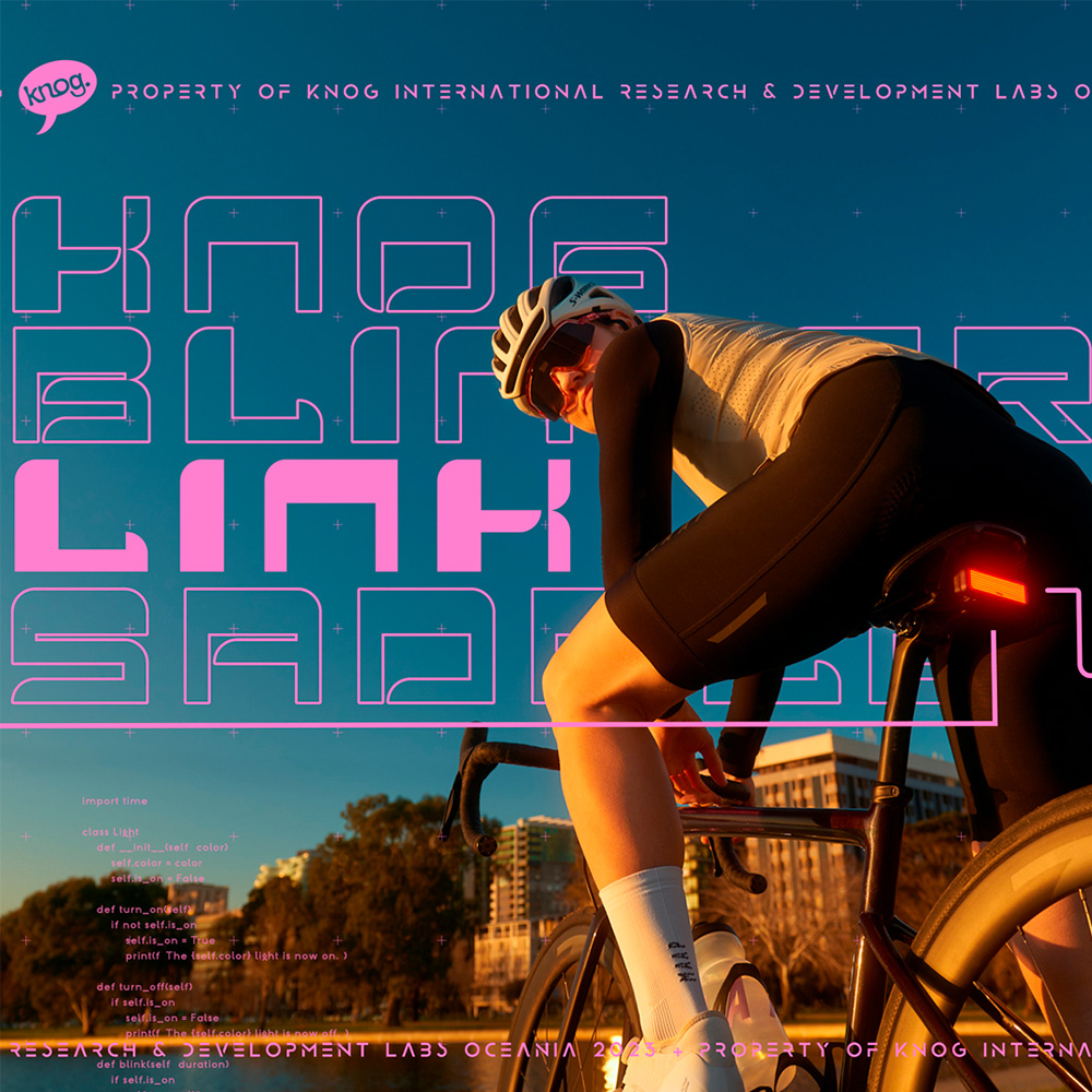 LUZ TRASERA KNOG PARA BICICLETA CON MONTAJE PARA SILLIN - 5