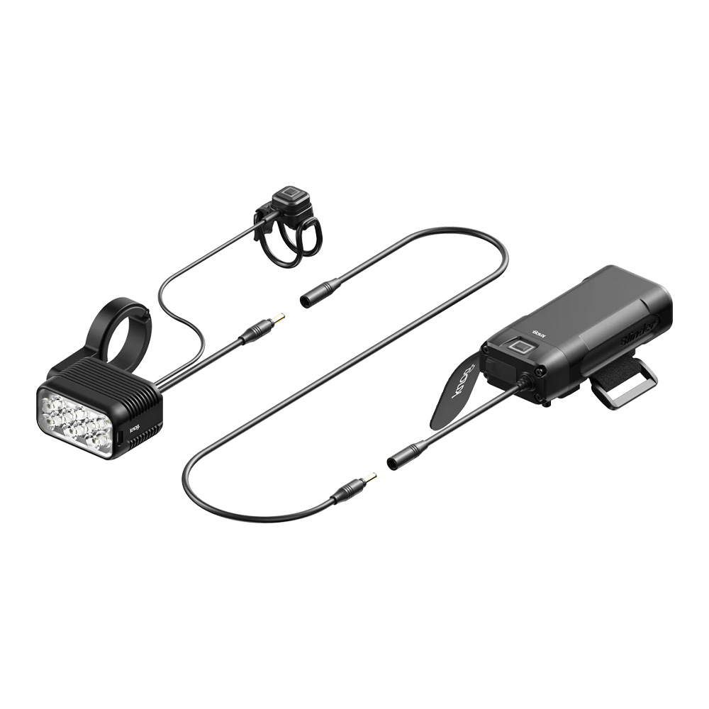 LUZ DELANTERA KNOG PARA BICICLETA1800L CON BATERIA10,000MAH - 8
