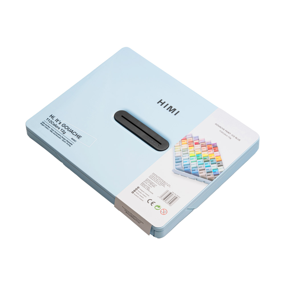 SET HIMI DE PINTURA GOUACHE 112COLORES 12G - 1