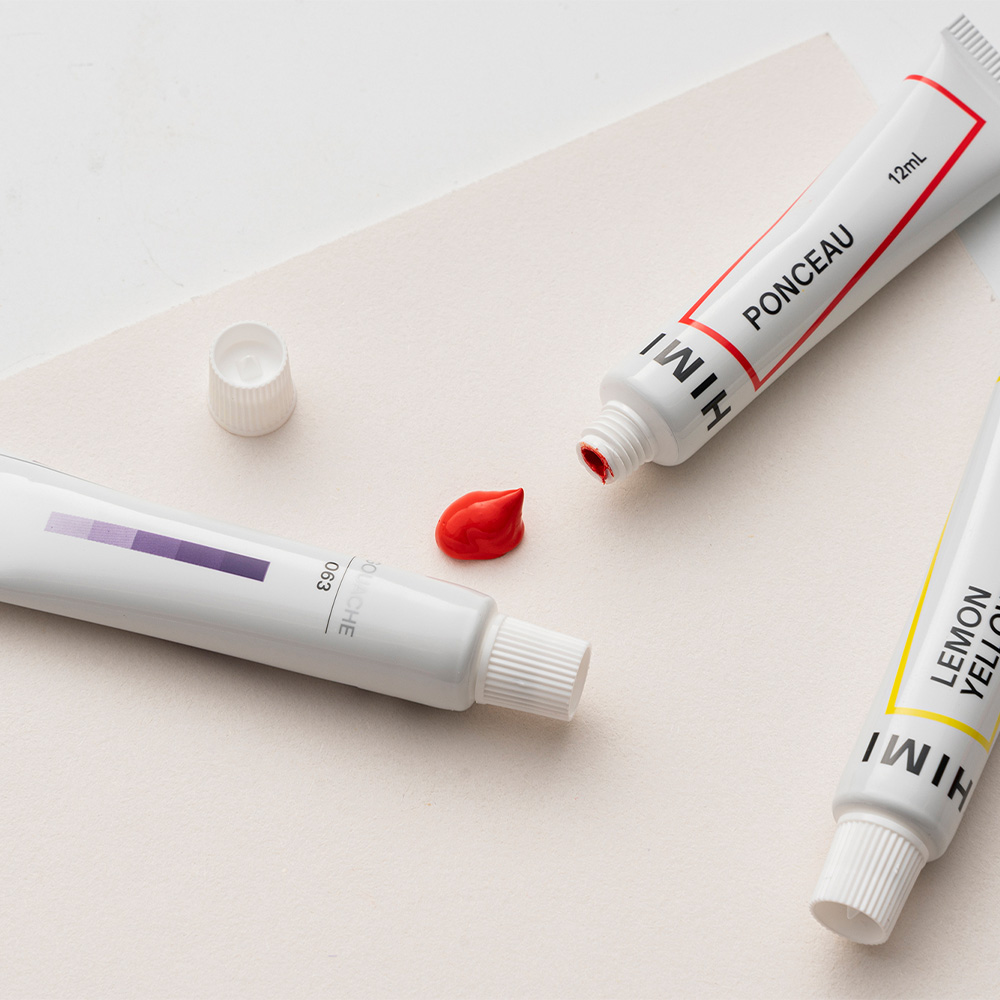 SET HIMI 18 TUBOS DE PINTURA GOUACHE 12ML - 3