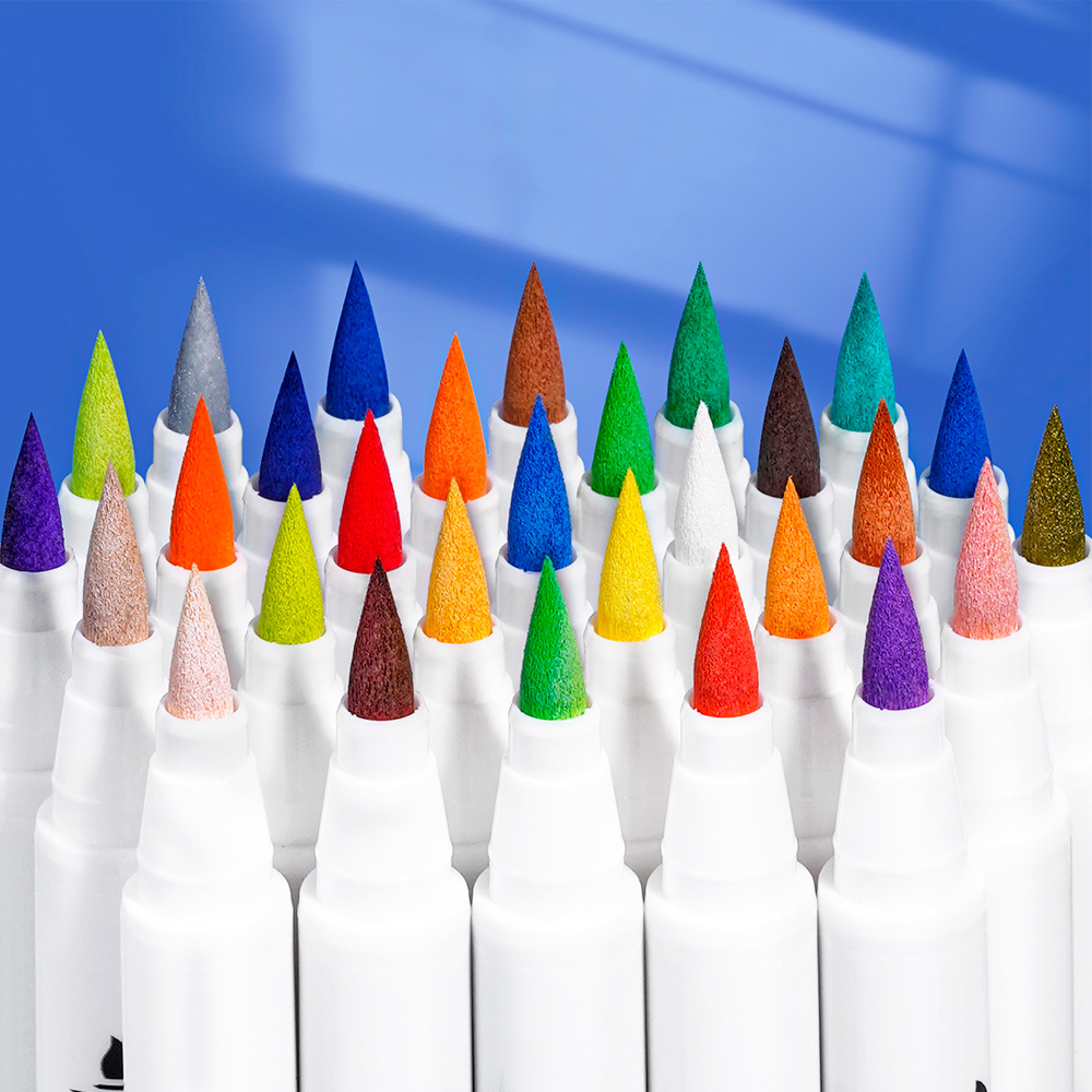 ARRTX MARCADORES ACRILICOS DE 30 COLORES 30B - 6