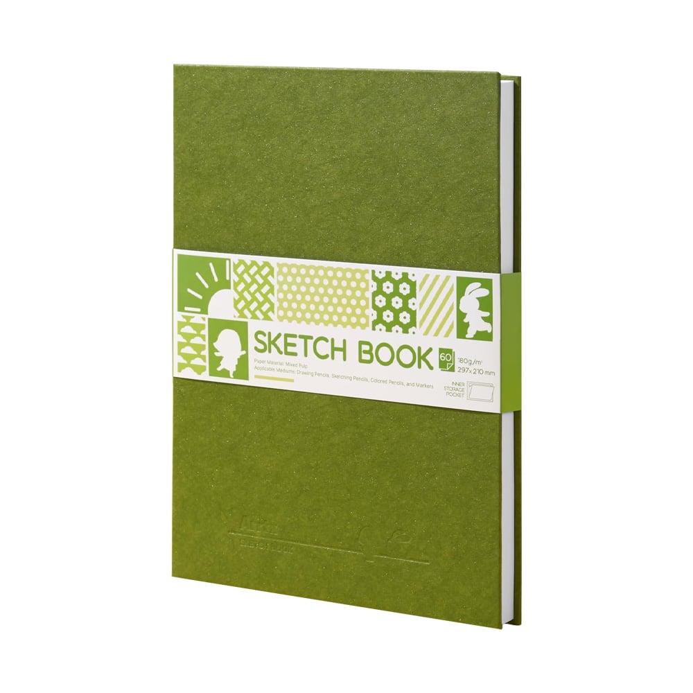 ARRTX CUADERNO DE BOCETOS DE 60 HOJAS 180G TAMAÑO A4 - 1