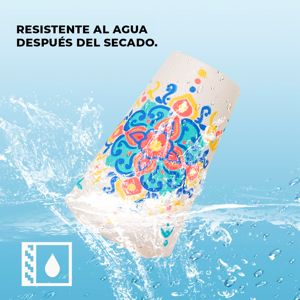 ARRTX MARCADORES ACRILICOS DE 36 COLORES (PUNTA PINCEL) - 6