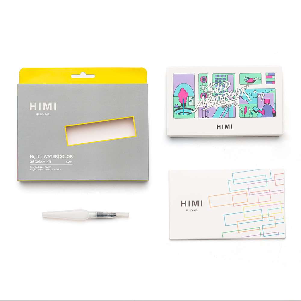 HIMI SET DE ACUARELA DE 24 COLORES - 5