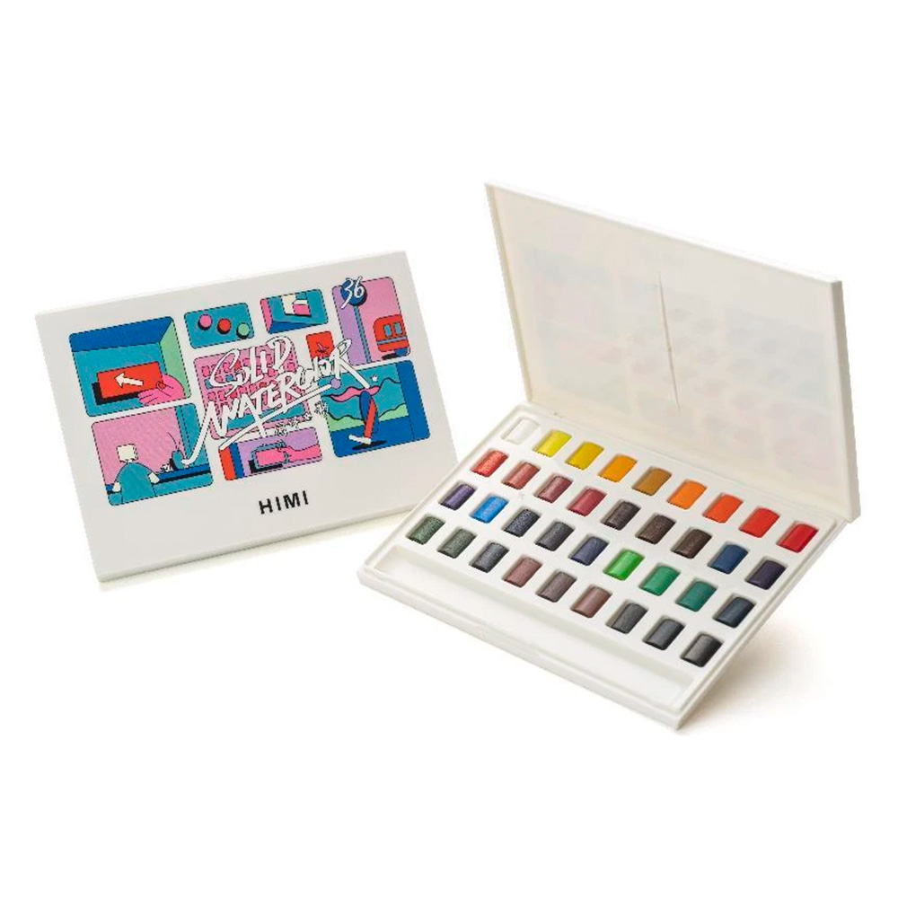 HIMI SET DE ACUARELA DE 36 COLORES - 5