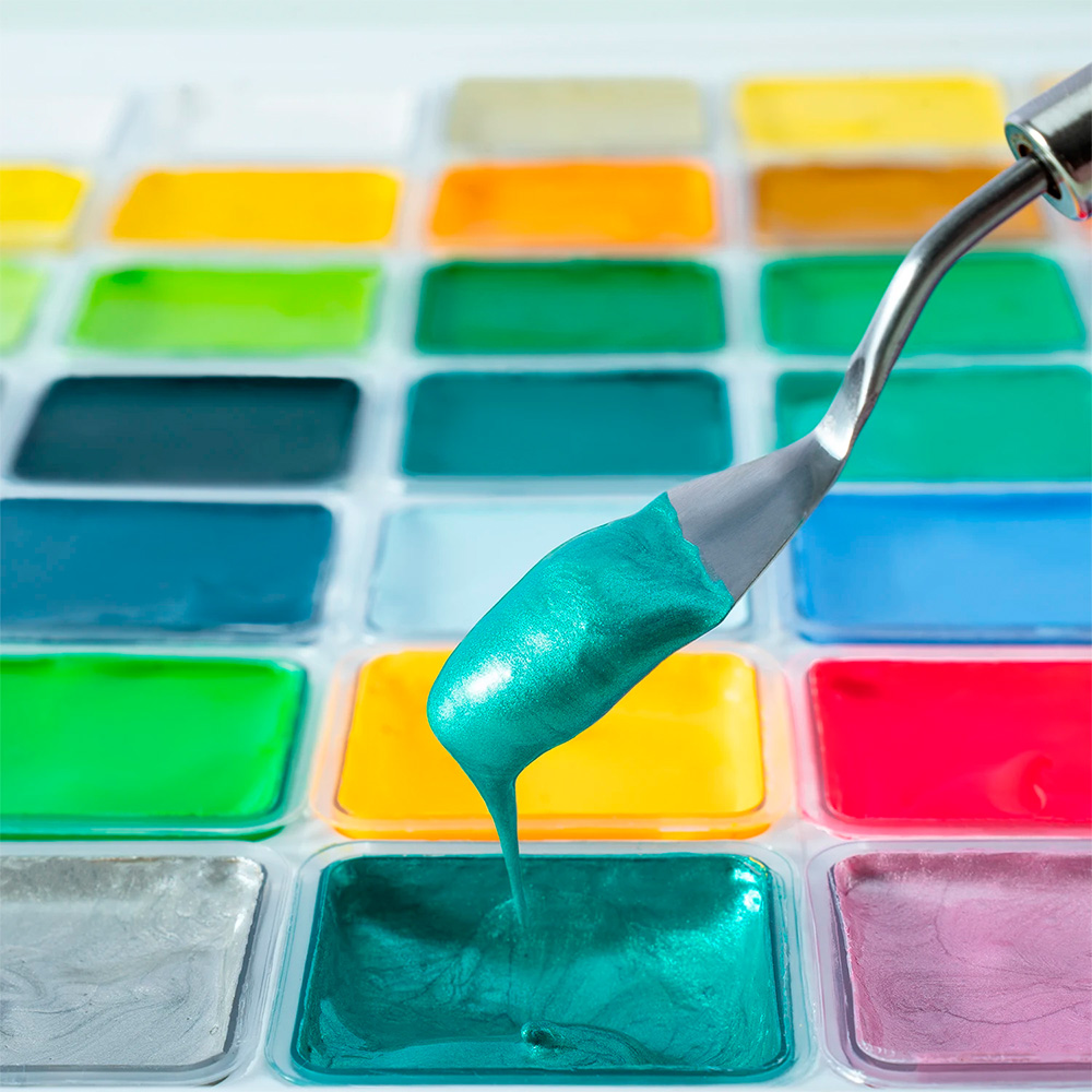 HIMI SET GOUACHE 56 COLORES / 30GR ESTUCHE NEGRO - 3