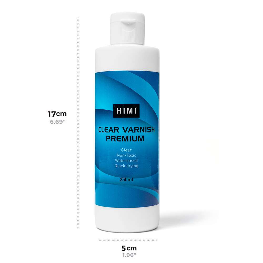 HIMI-MIYA BARNIZ TRANSPARENTE 250ML PREMIUM - 3