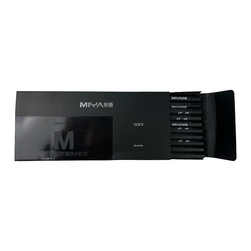 LAPIZ MIYA M SERIES, LAPIZ DE CARBON 10UNDS, SUAVE - 2
