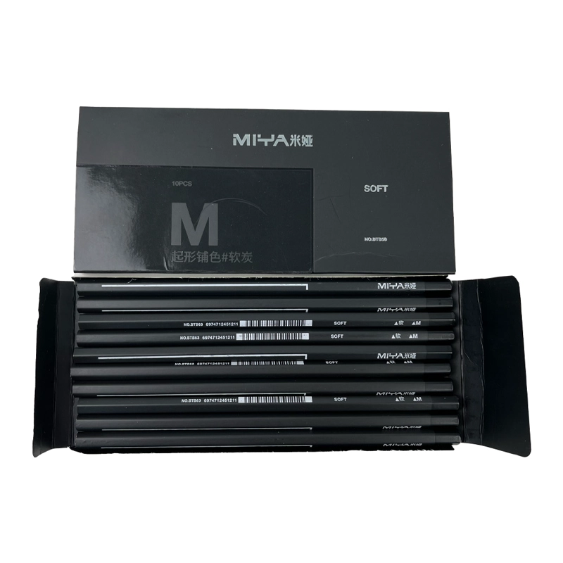 LAPIZ MIYA M SERIES, LAPIZ DE CARBON 10UNDS, SUAVE - 3