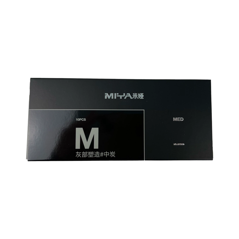 LAPIZ DE CARBON MIYA M SERIES 10UNDS, MEDIO DURO - 1