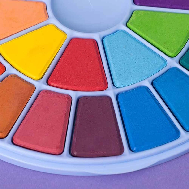HIMI- MIYA SET PINTURA SOLIDA 24 COLORES (ESTUCHE AZUL) - 6