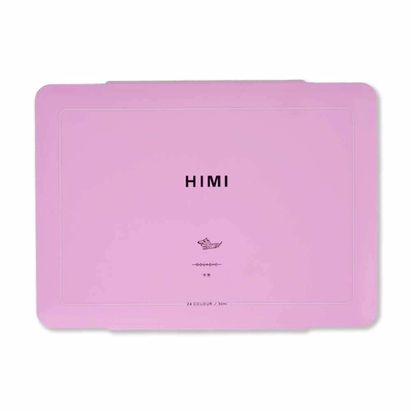 SET MIYA GOUACHE 24 COLORES / 30GR SIN PINCELES ROSADO - 2