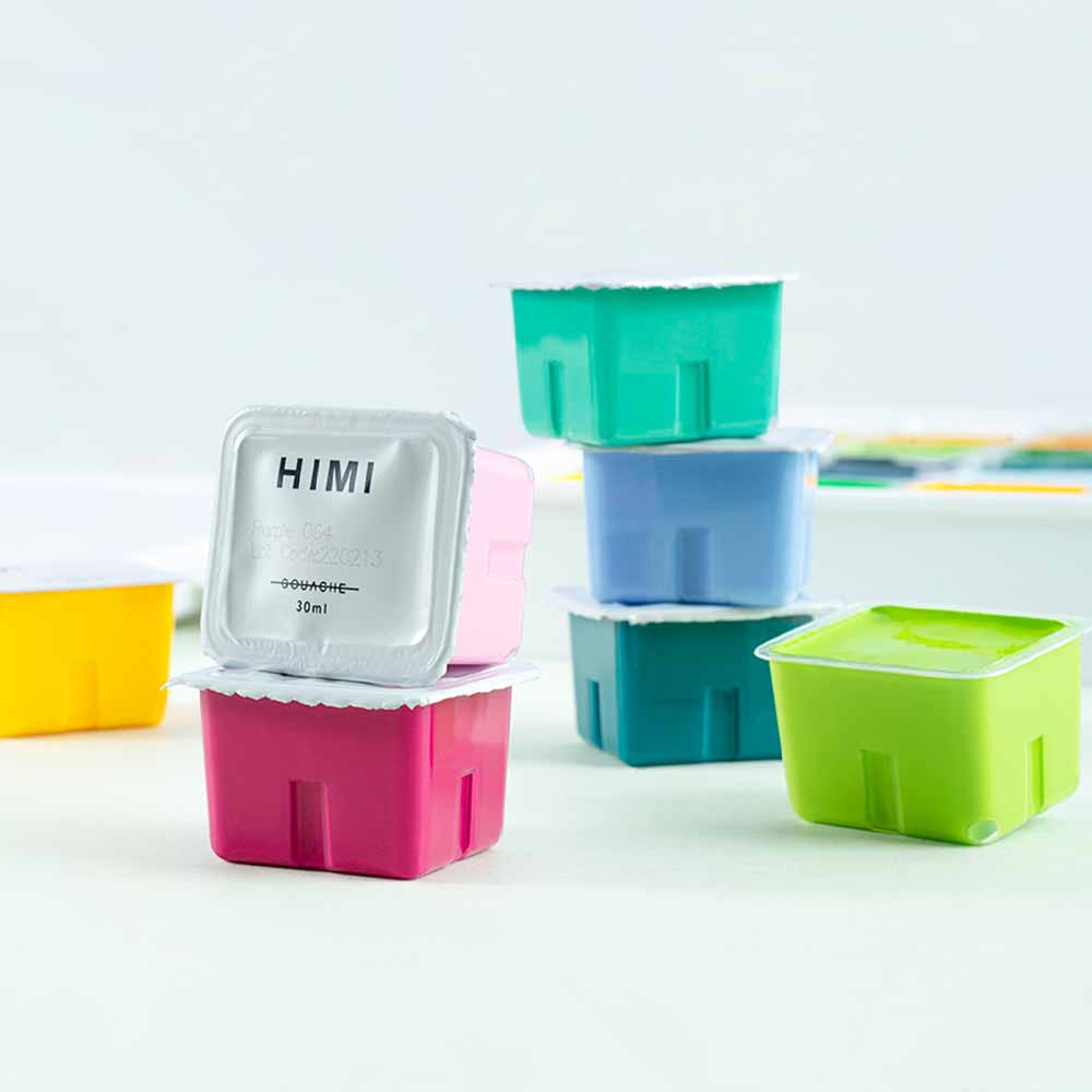 SET HIMI GOUACHE 56 COLORES / 30GR (ESTUCHE BLANCO) - 6
