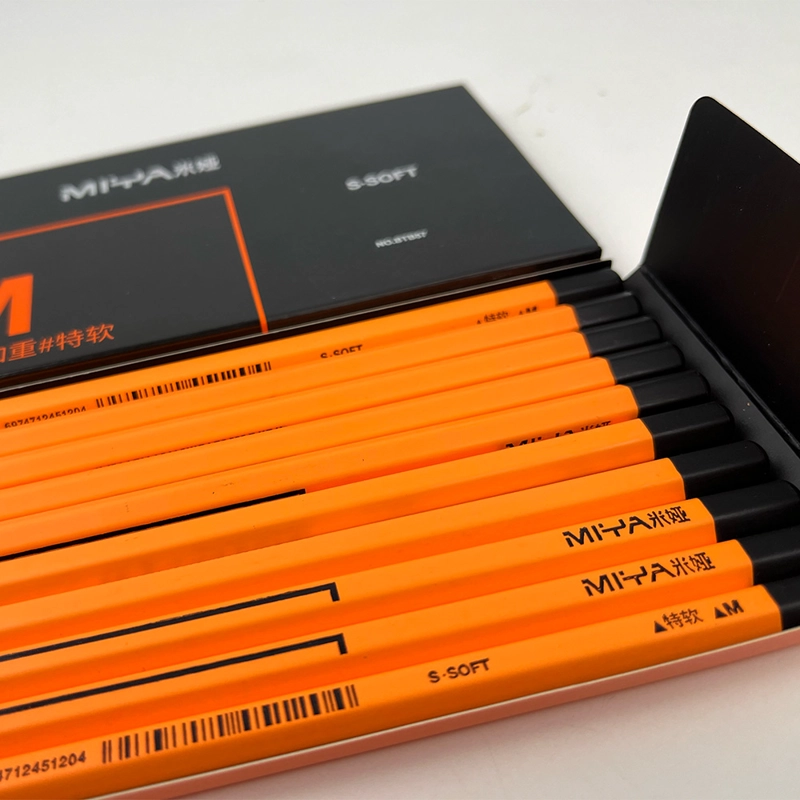 LAPIZ DE CARBON MIYA M SERIES 10 UNDS, S-SOFT - 4