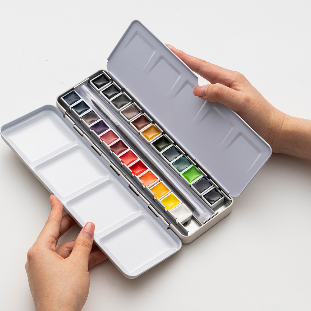 SET HIMI 24 PINTURA ACUARELA, 2ML - 1