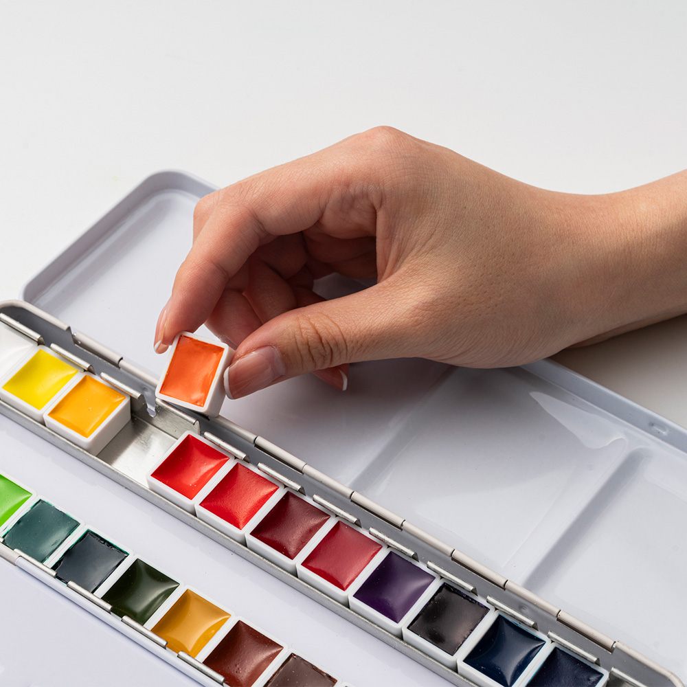 SET HIMI 24 PINTURA ACUARELA, 2ML - 5