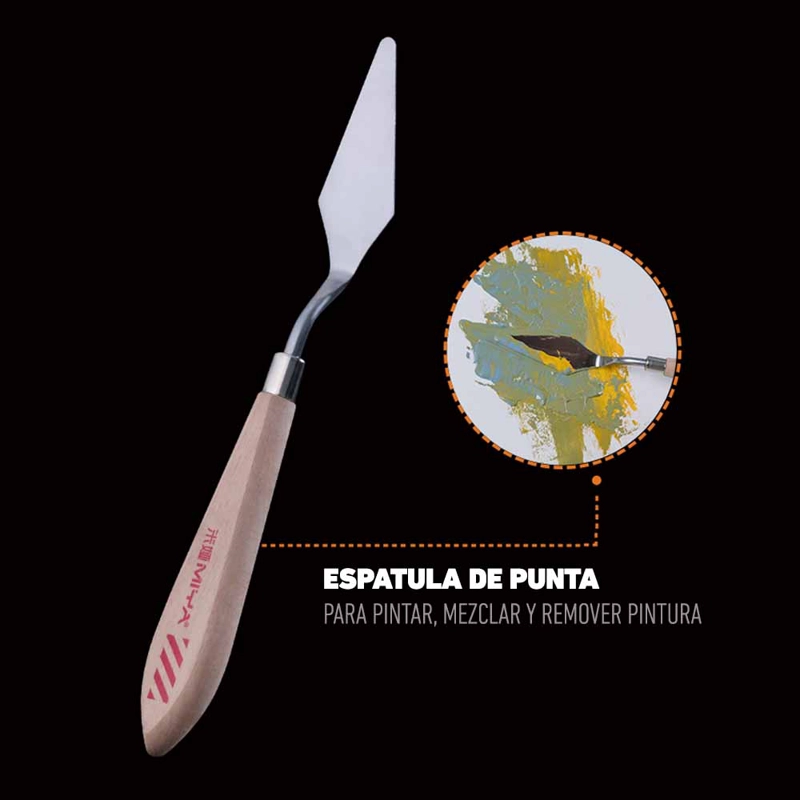 ESPATULA MIYA PUNTA HIMI PARA ARTE Y CREACION - 3