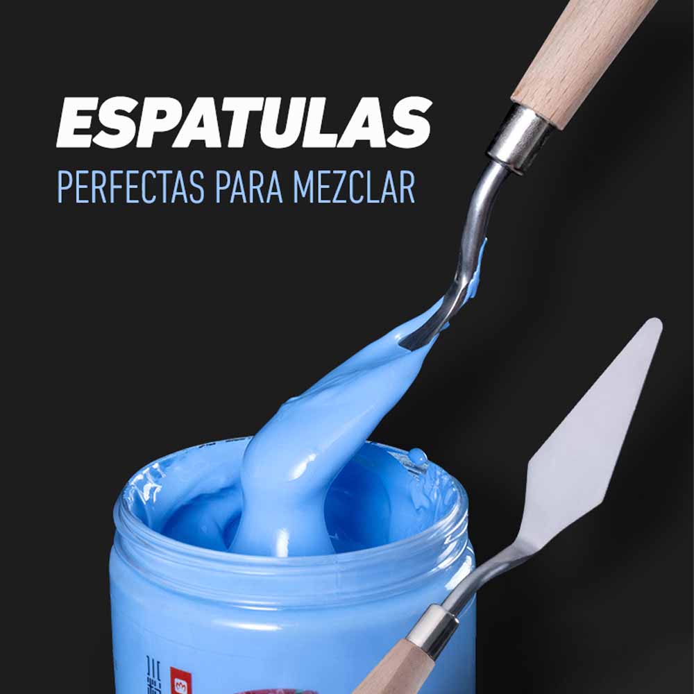 ESPATULA MIYA PUNTA HIMI PARA ARTE Y CREACION - 4