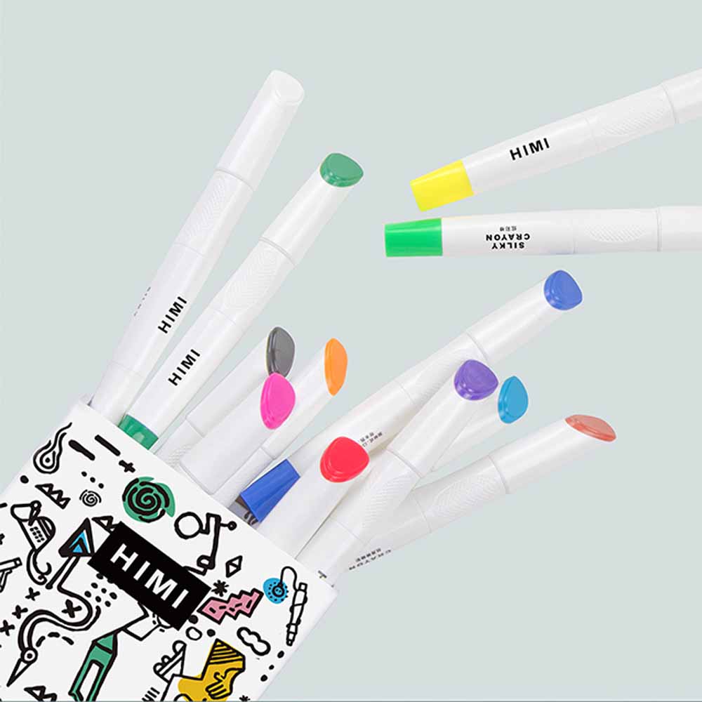 CRAYONES ACUARELABLES SET 24 COLORES HIMI-MIYA - 5