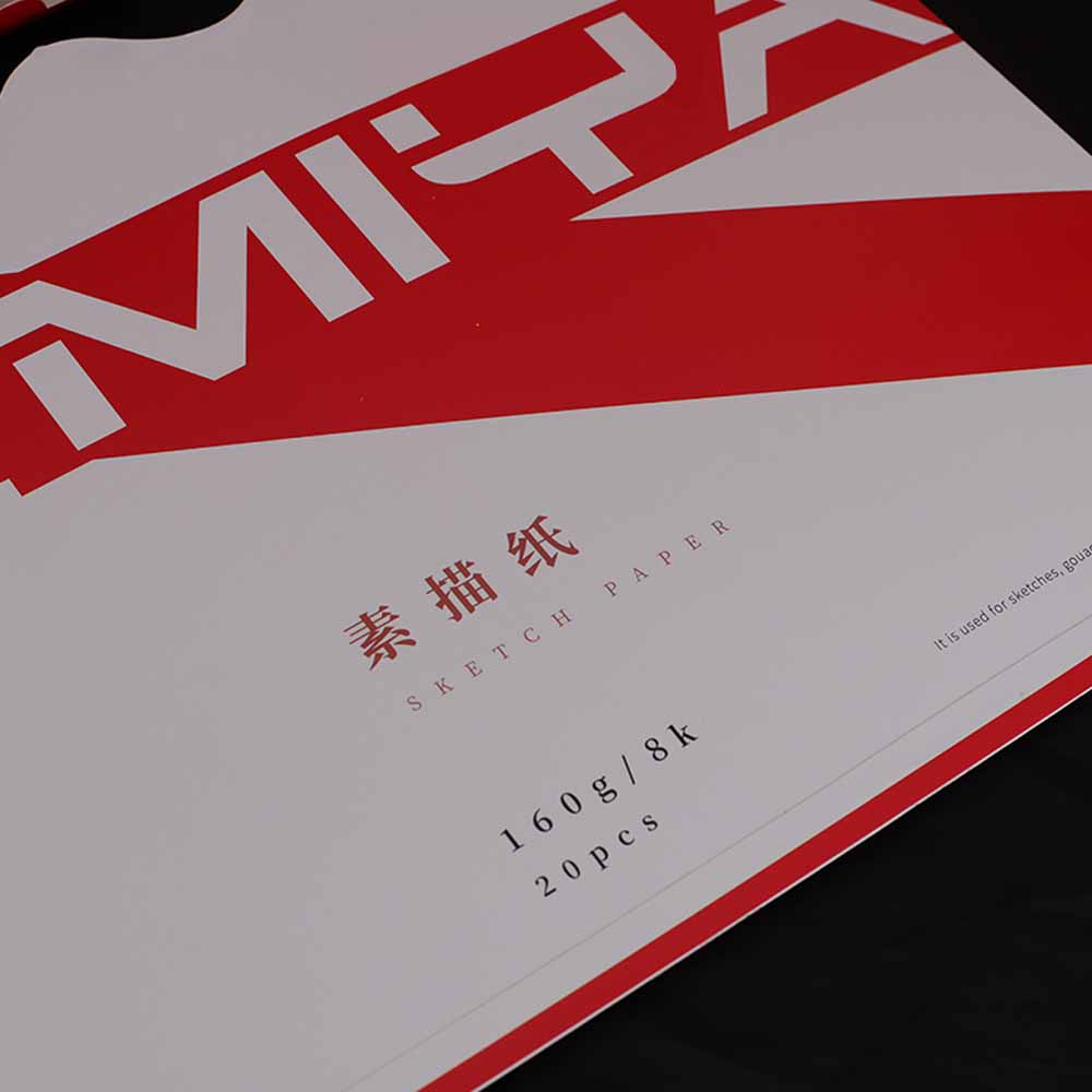 PAPEL PARA BOCETOS HIMI-MIYA, 20PCS, 8K/160G - 2