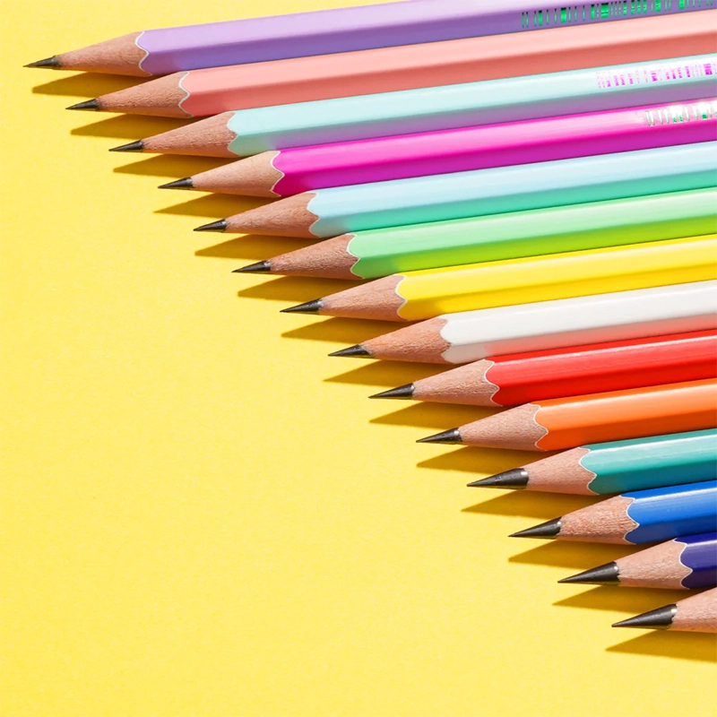 ARRTX 14 LAPICES DE DIBUJO PROFESIONALES DESDE 4H HASTA 8B - 7