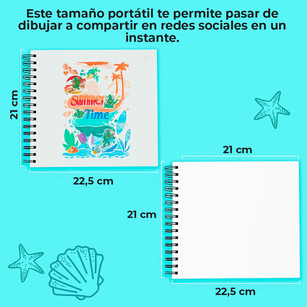 OHUHU BLOCK MARCADORES ANILLADO ESPIRAL(22.5X21 60HJS 150G) - 4