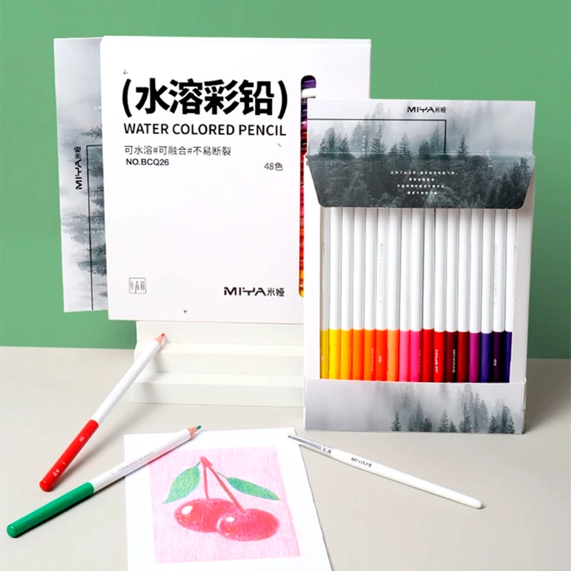 MIYA LAPICES ACUARELABLES 48 COLORES - 2