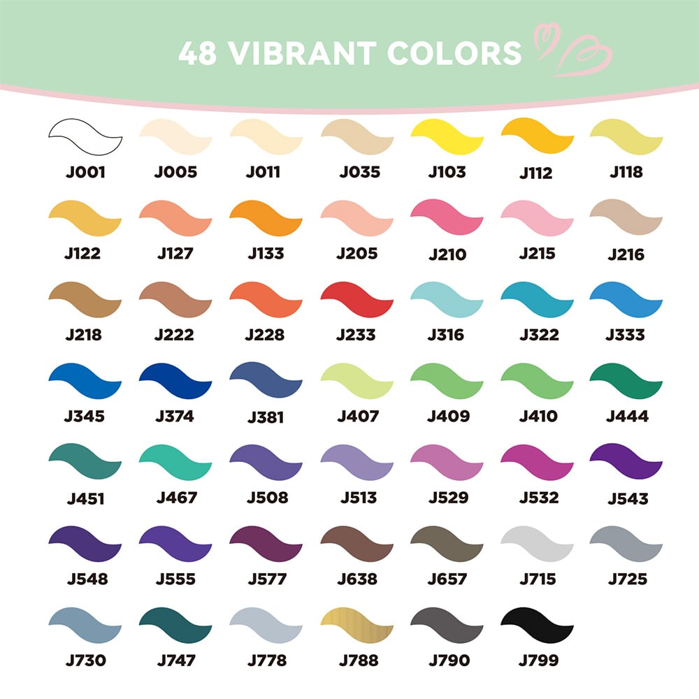 ARRTX MARCADORES ACRILICOS DE ACCION 48 COLORES PUNTA PINCEL - 5