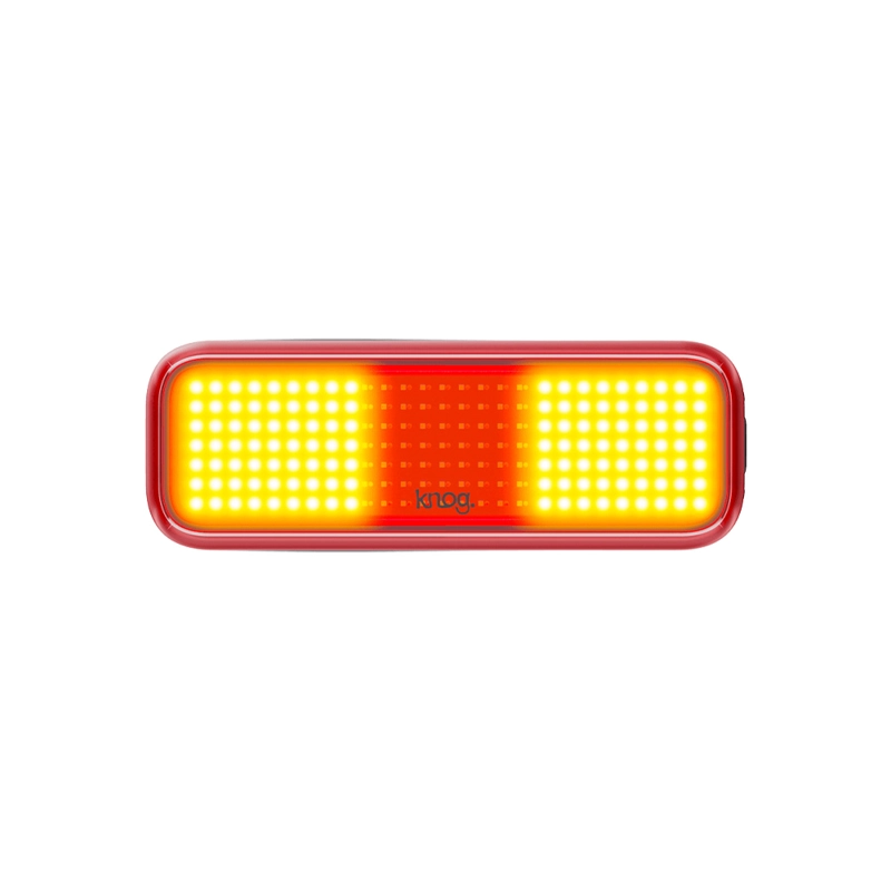 LUZ TRASERA DE BICICLETA KNOG CON MONTAJE PARA LA PARRILLA. - 1