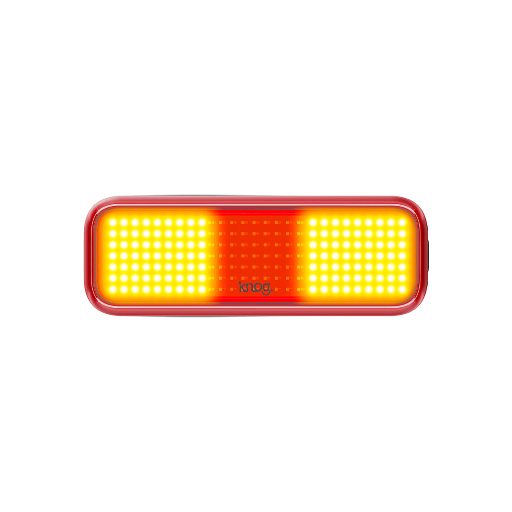 LUZ TRASERA DE BICICLETA KNOG CON MONTAJE PARA LA PARRILLA. - 1